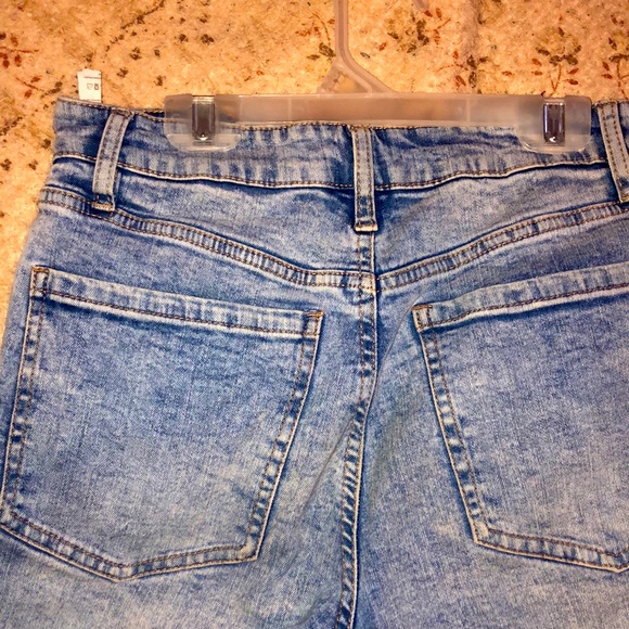 Urban Planet High Rise Slim Straight Jeans - Picture 2 of 2